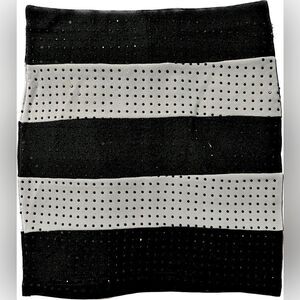 3 FOR $15 🙌🏼 Poof Couture Small black and gray decals mini bandage skirt elastic